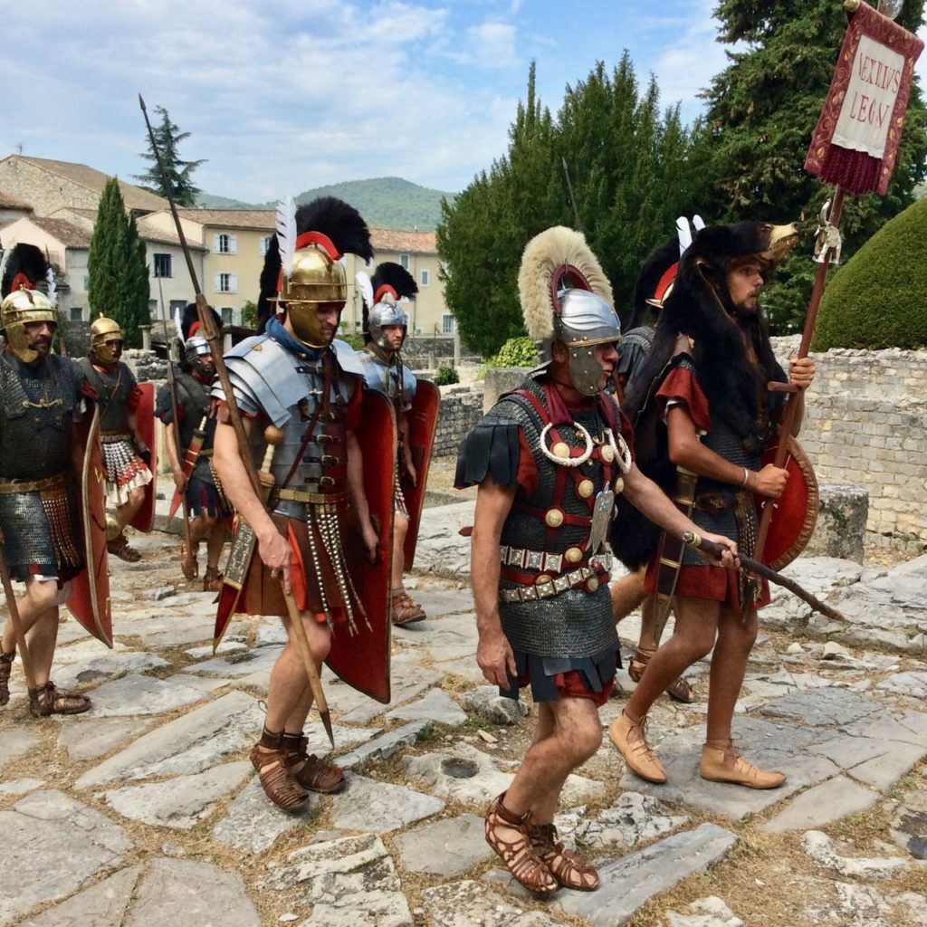 Journee Romaines, à la découverte de l'empire, Augustus Caesaria Praetoria, historical reconstitution