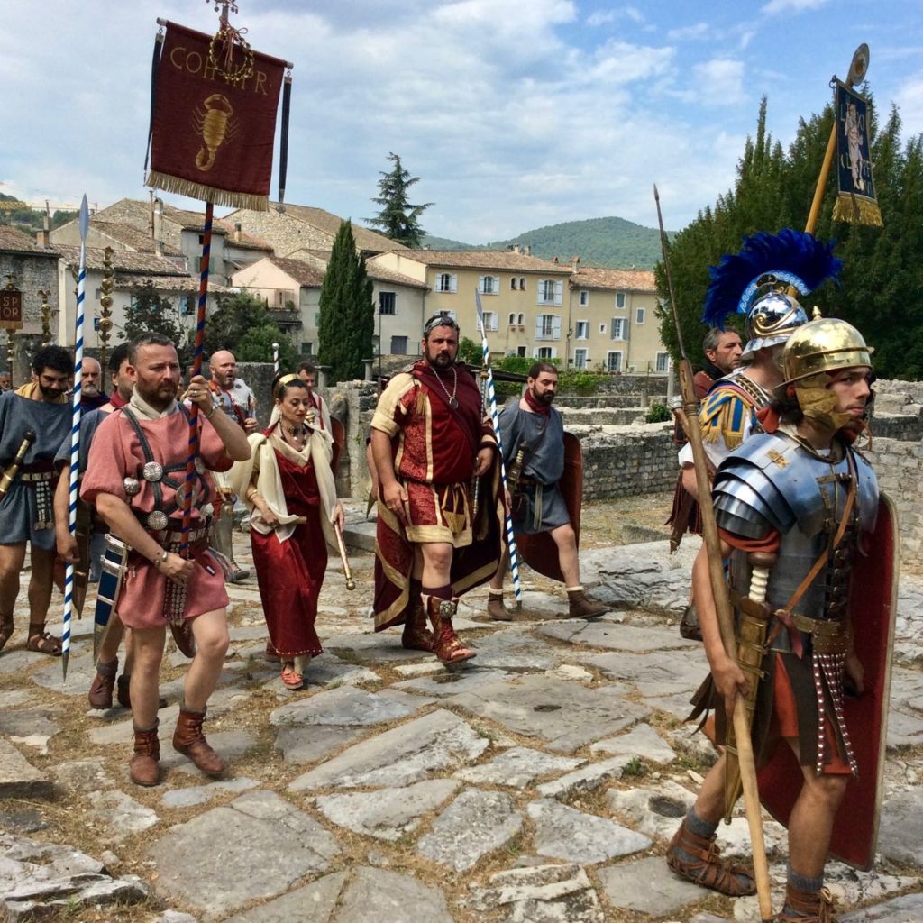 Journee Romaines, à la découverte de l'empire, Augustus Caesaria Praetoria, historical reconstitution