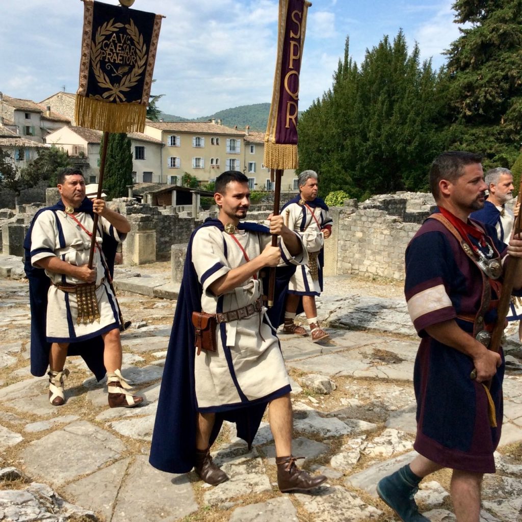 Journee Romaines, à la découverte de l'empire, Augustus Caesaria Praetoria, historical reconstitution