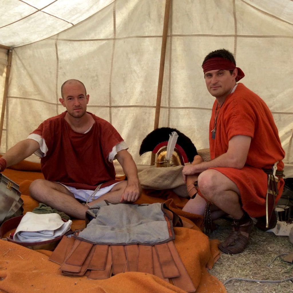 Journee Romaines, à la découverte de l'empire, Augustus Caesaria Praetoria, historical reconstitution