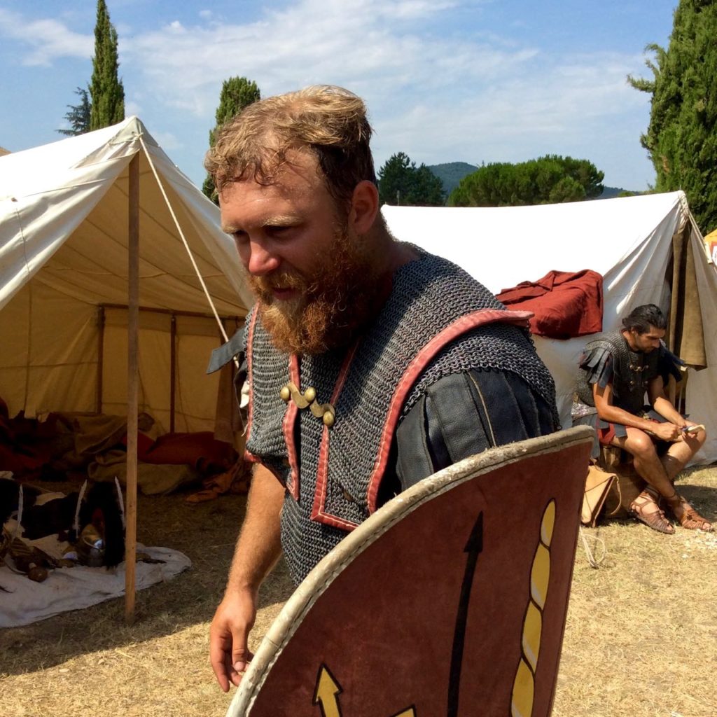 Journee Romaines, à la découverte de l'empire, Augustus Caesaria Praetoria, historical reconstitution