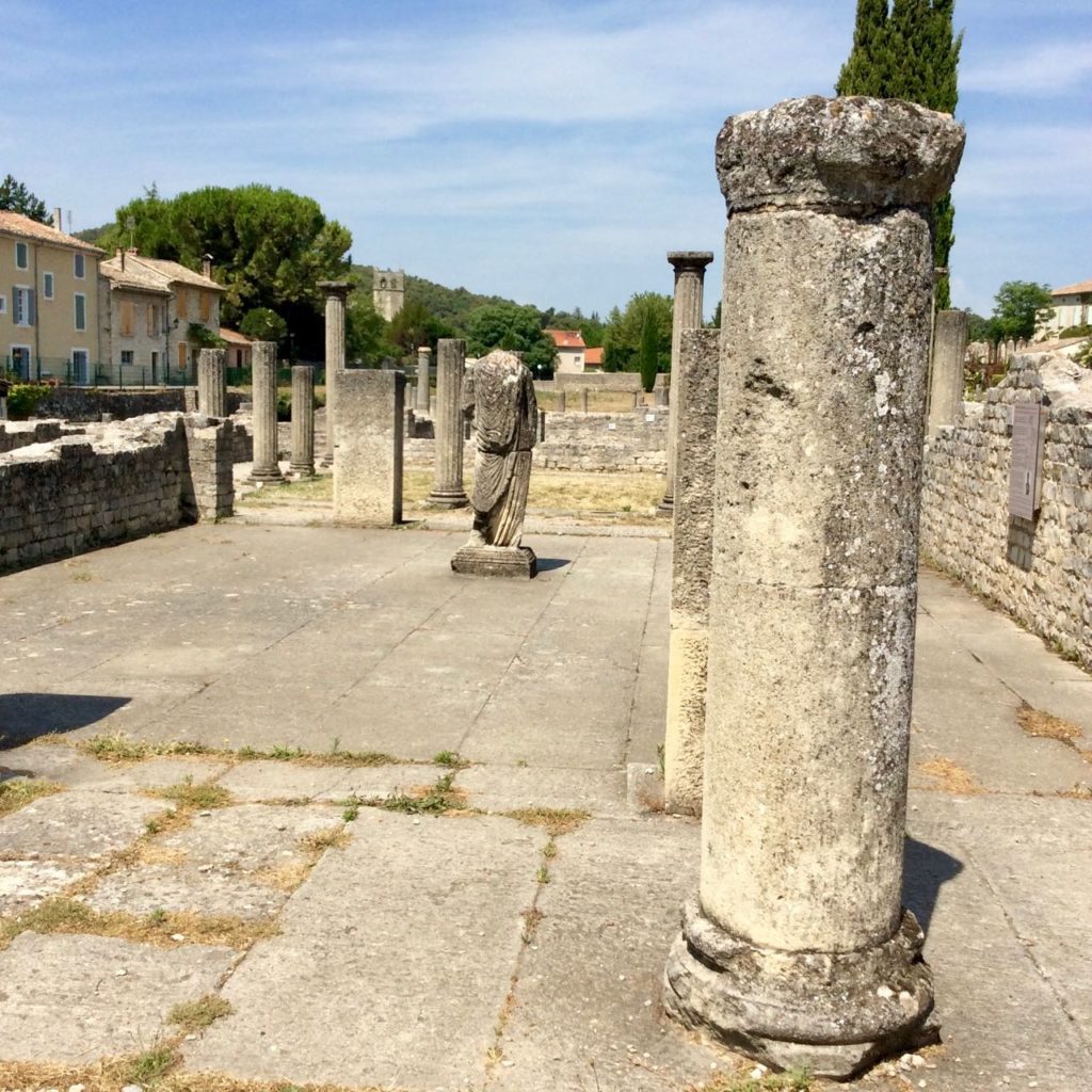Roman archeological site of Villasse, Vaison-la-Romaine