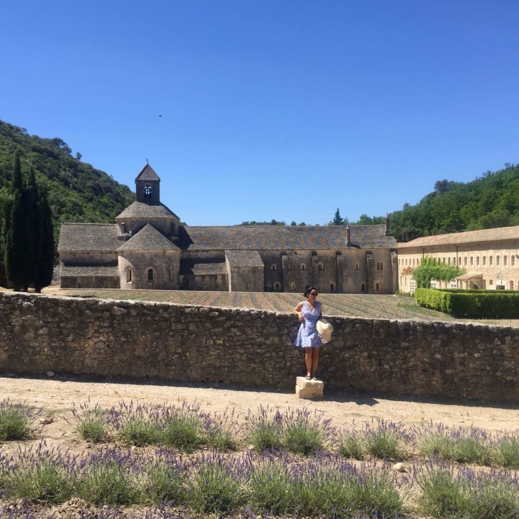 Abbaye de Senanque, Senanque Abbey, lavande, lavender, lavandin, lavender field, Mei Line handbag