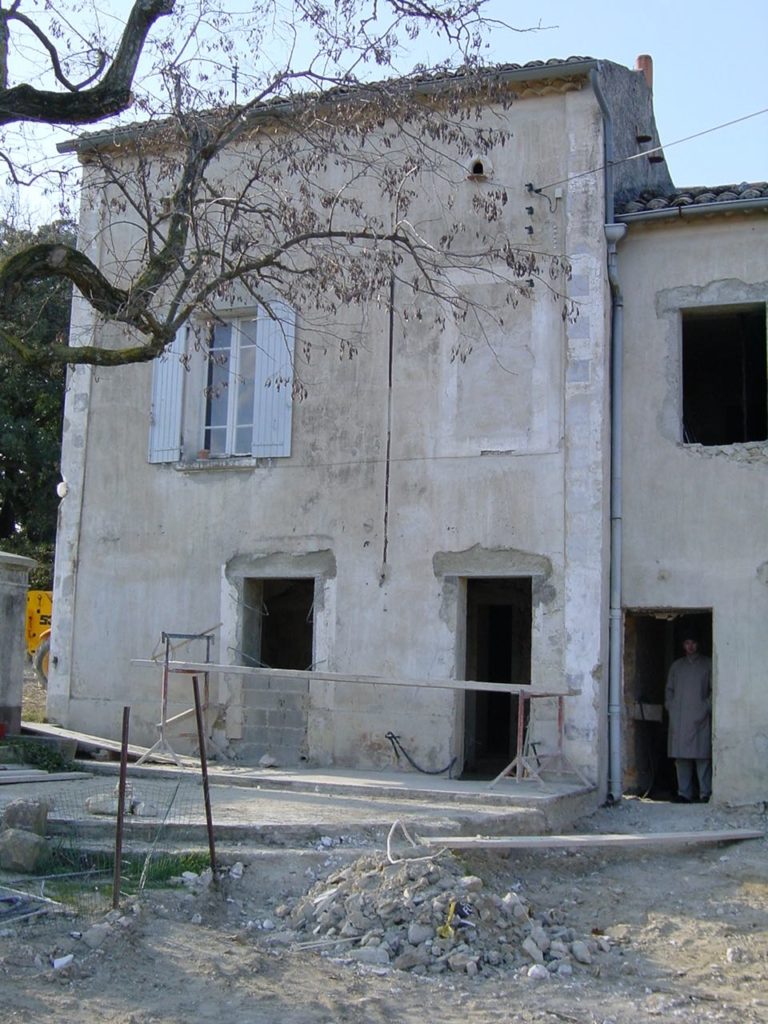 Renovation works at la Baye des Anges