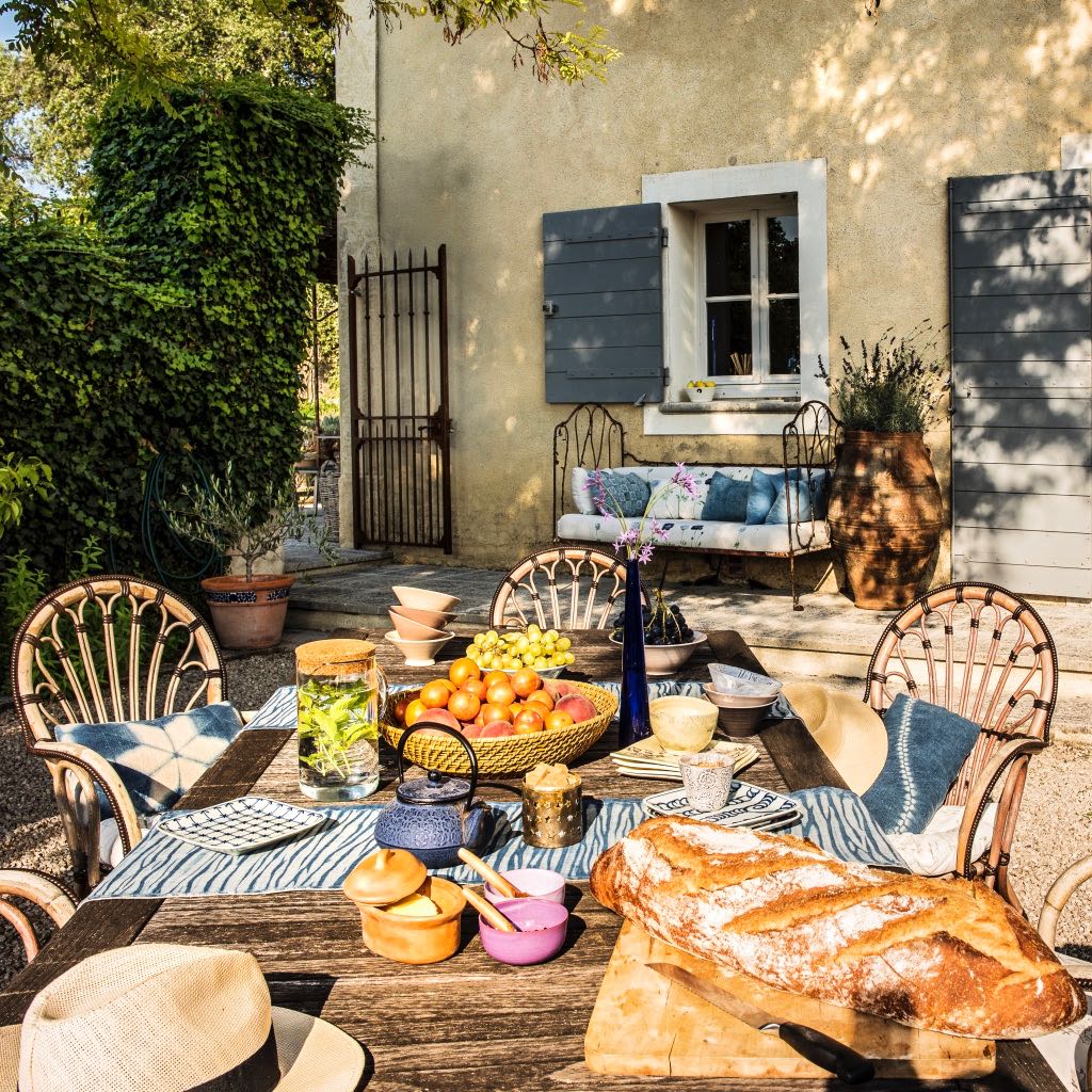 Patio at Baye des Anges