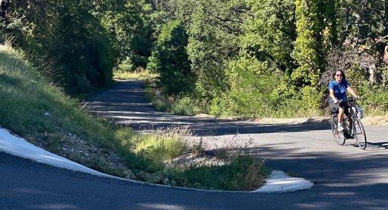 Cycling around Vaison: col de Propiac